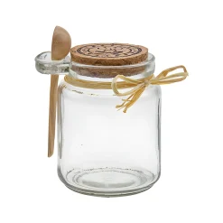 Gewürze Und Kräuter|Badesalze Und Seifen|Korkenglas 220 ml mit Holzlöffel