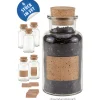 Gewürze Und Kräuter|Gläser-Sets|Korkenglas 300 ml mit Kork Etiketten, 6er Set