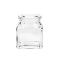 Gewürze Und Kräuter|Vierkantgläser|Korkenglas 120 ml quadratisch