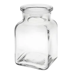 Gewürze Und Kräuter|Vierkantgläser|Korkenglas  150 ml quadratisch