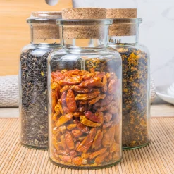 Gewürze Und Kräuter|Rundgläser|Korkenglas 300 ml rund