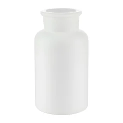 Rundgläser|Badesalze Und Seifen|Korkenglas 300 ml weiß matt beschichtet