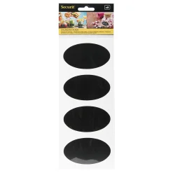 Tafeln Und Beschriftung|Tafeletiketten|Kreideetikett oval 84 x 50 mm, 8 Stück