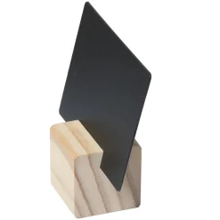 Tafeln Und Beschriftung|Buffetpräsentation|Kreidetafel mit Holzständer, 6 Stück plus Stift