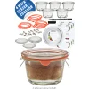 Fingerfood|Backzubehör|Kuchen im WECK-Gugelhupf Glas 165 ml, 6er Set