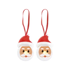 Deko|Weihnachtslichter|LED-Anhänger 'Weihnachtsmann', 2 Stück