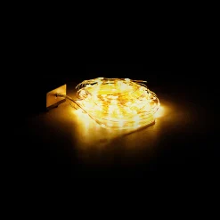 Grillparty|Weihnachtslichter|Lichterkette SOLAR mit 100 LEDs warmweiß