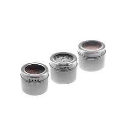 Gewürze Und Kräuter|Giveaways|Magnetische Metalldose 110 ml mit Sichtverschluss