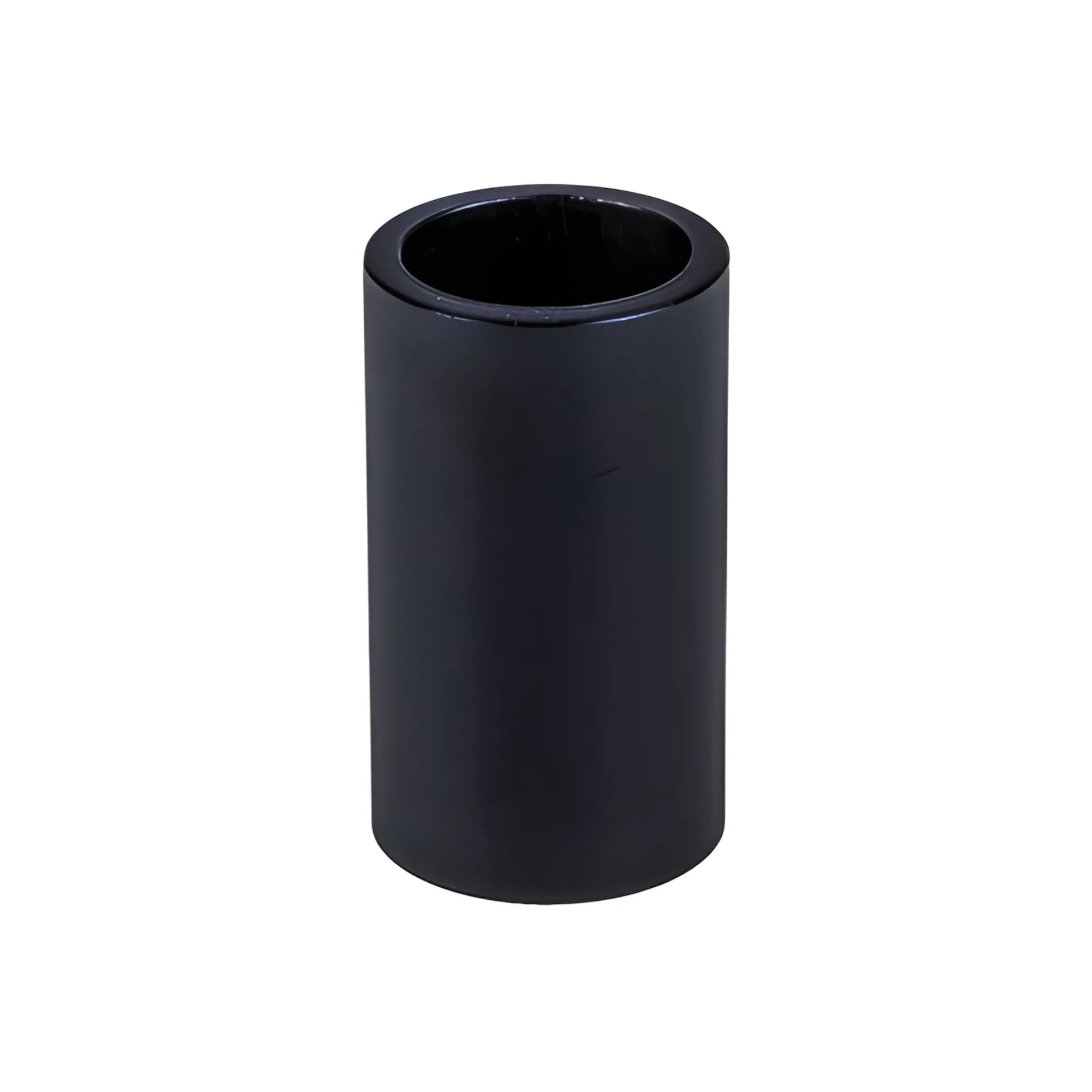 Halloween|Liebe|Magnet-Kerzenhalter 2,8 x 5 cm, schwarz