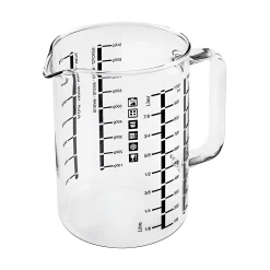 Aufstriche Und Dips|Gemüse Auf Vorrat|Messbecher aus Glas 1000 ml