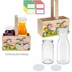 Ostern|Glaskaraffen Und Kannen|Osterkorb-Set