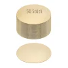 Jodl Verpackungen Verpackungen|Beutel|Pappscheibe Ø 160 mm gold/silber,  50 Stück