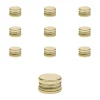 Kosmetik & Arznei|Vital Shots|PP 18 gold Aluminium ohne Rollrand, 10 Stück