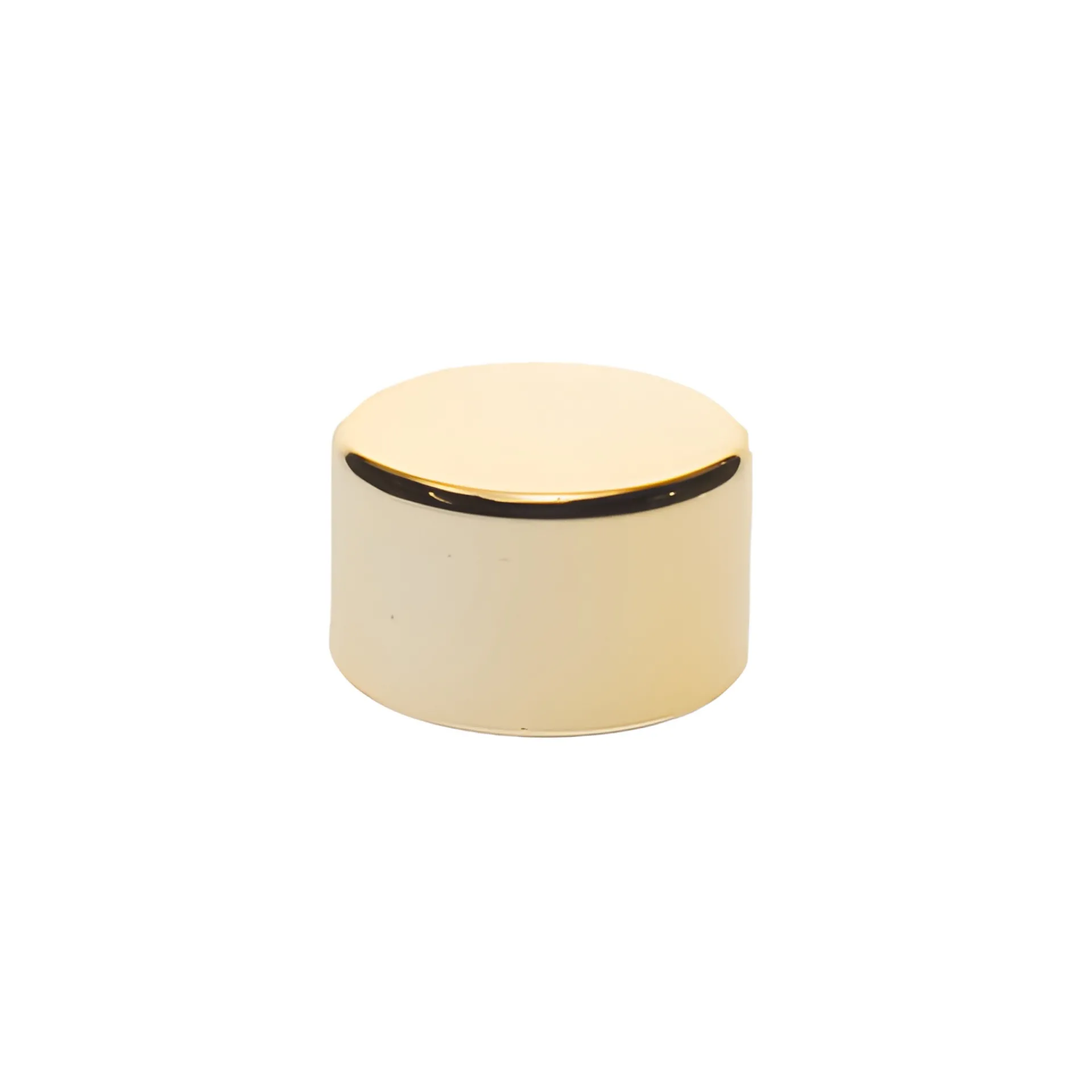 Kosmetik & Arznei|Schraubdeckel|PP 28 mit Kunststoffkappe gold