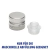 Ausgießer|Ausgießer|PP 31,5 silber Aluminium mit Ausgießer und Originalitätsring