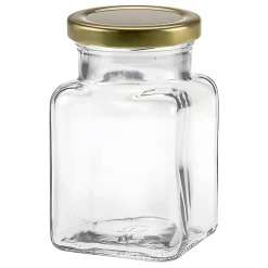 Gewürze Und Kräuter|Vierkantgläser|Quadratglas 150 ml