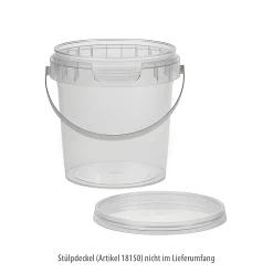 Kunststoffbehälter|Rundeimer 600 ml mit Henkel