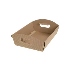 Einfarbiges Zum Basteln|Geschenkschachteln|Schale 220 x 155 x 60 mm natur