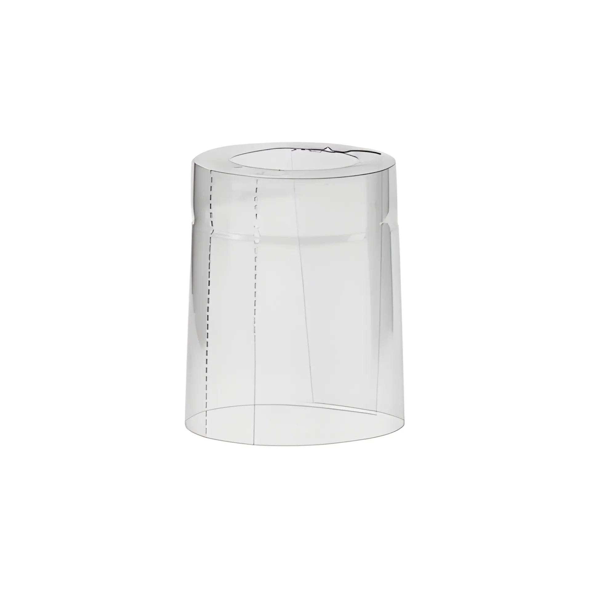 Schrumpfkapseln|Schrumpfkapsel 30x40 mm transparent ohne Deckel