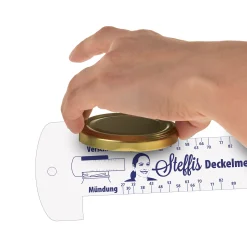 Küchenhelfer|Messgeräte|Steffis Deckelmesslineal, 5 Stück