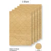 Etiketten Zum Beschriften|Bedruckbare Etiketten|Steffis Etiketten rund 40 mm Holzdekor - 5 Blatt A4