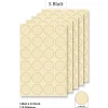 Etiketten Zum Beschriften|Bedruckbare Etiketten|Steffis Etiketten rund 40 mm creme - 5 Blatt A4