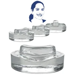 Gemüse Auf Vorrat|Fermentiergläser & Zubehör|Steffis Glasgewicht, Ø 65 mm, 4 Stück