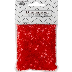 Halloween|Hochzeit|Streudeko 'Diamanten' rot 40 g
