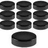 Twist-Off-Deckel Deep|TO 66 Deep schwarz Kunststoff, 10 Stück