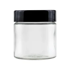 Twist-Off-Deckel Deep|TO 66 Deep schwarz Kunststoff, 10 Stück