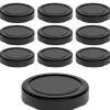 Twist-Off-Deckel Deep|TO 66 Deep schwarz matt past., 10 Stück