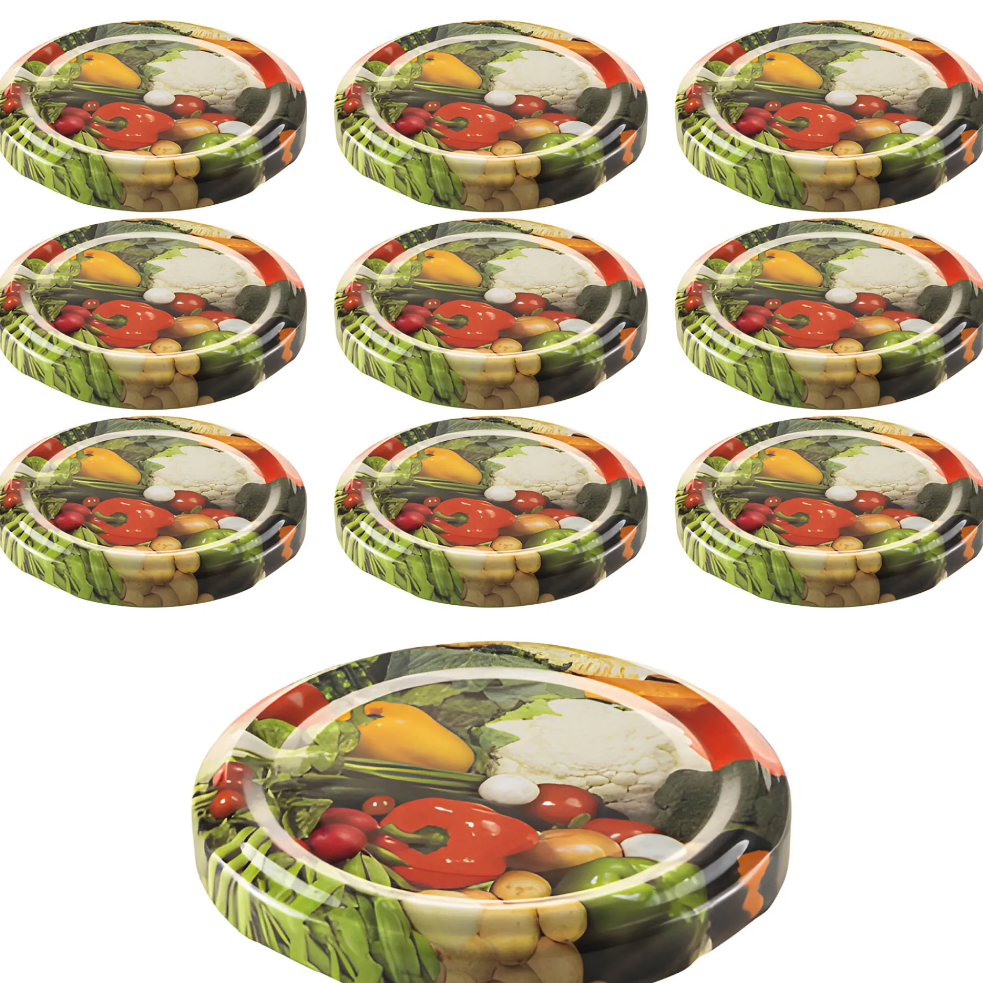 Aufstriche Und Dips|Twist-Off-Deckel|TO 66 Gemüse past., 10 Stück
