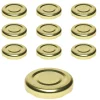 Twist-Off-Deckel|Twist-Off-Deckel|TO  38 gold past., 10 Stück