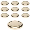 Twist-Off-Deckel|Twist-Off-Deckel|TO  66 gold past., 10 Stück