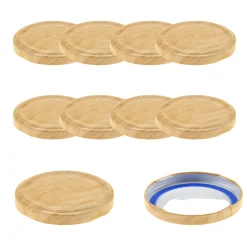 Pesto|Blueseal Deckel|TO  66 Holzdekor matt past. BLUESEAL, 10 Stück