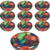 Twist-Off-Deckel|TO  63 Obstdekor past. mit Button, 10 Stück