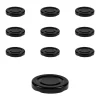 Twist-Off-Deckel|Twist-Off-Deckel|TO  48 schwarz past., 10 Stück