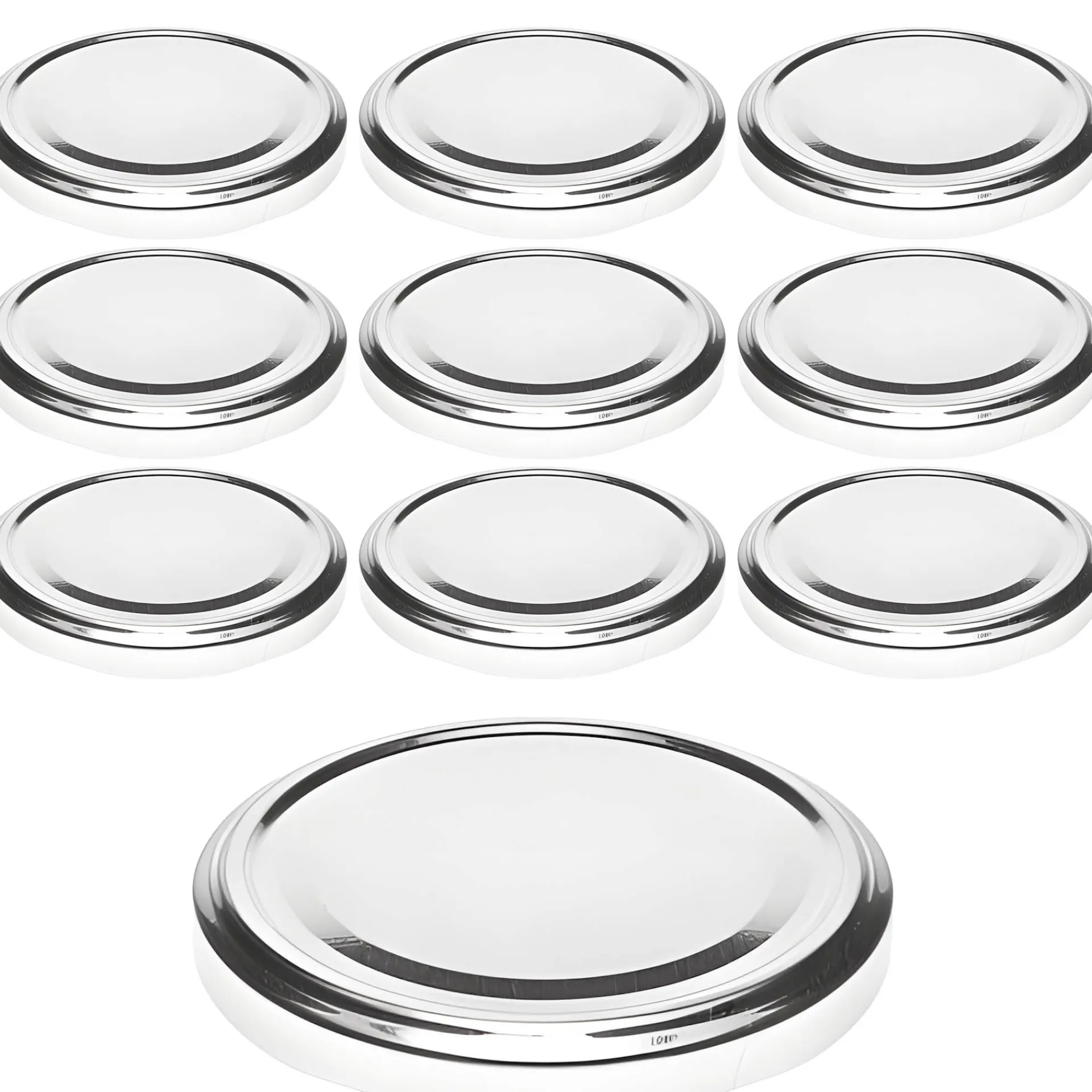 Twist-Off-Deckel|TO 82 silber ster., 10 Stück