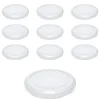 Twist-Off-Deckel|Twist-Off-Deckel|TO  66 weiß past., 10 Stück