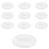 Twist-Off-Deckel|Twist-Off-Deckel|TO  58 weiß past. mit Button, 10 Stück