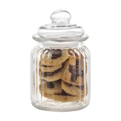 Gläser Ab 200 Ml|Vorratsgläser|Vorratsglas mit Facetten 260 ml