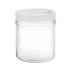 Fermentiergläser & Zubehör|Aufbewahren|Vorratsglas 'Ortes' 3,5 Liter mit Schraubdeckel weiß