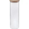 Aufbewahren|Mehl, Nudeln Und Reis|Vorratsglas Simax 2 Liter mit Holzdeckel