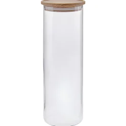 Aufbewahren|Mehl, Nudeln Und Reis|Vorratsglas Simax 2 Liter mit Holzdeckel