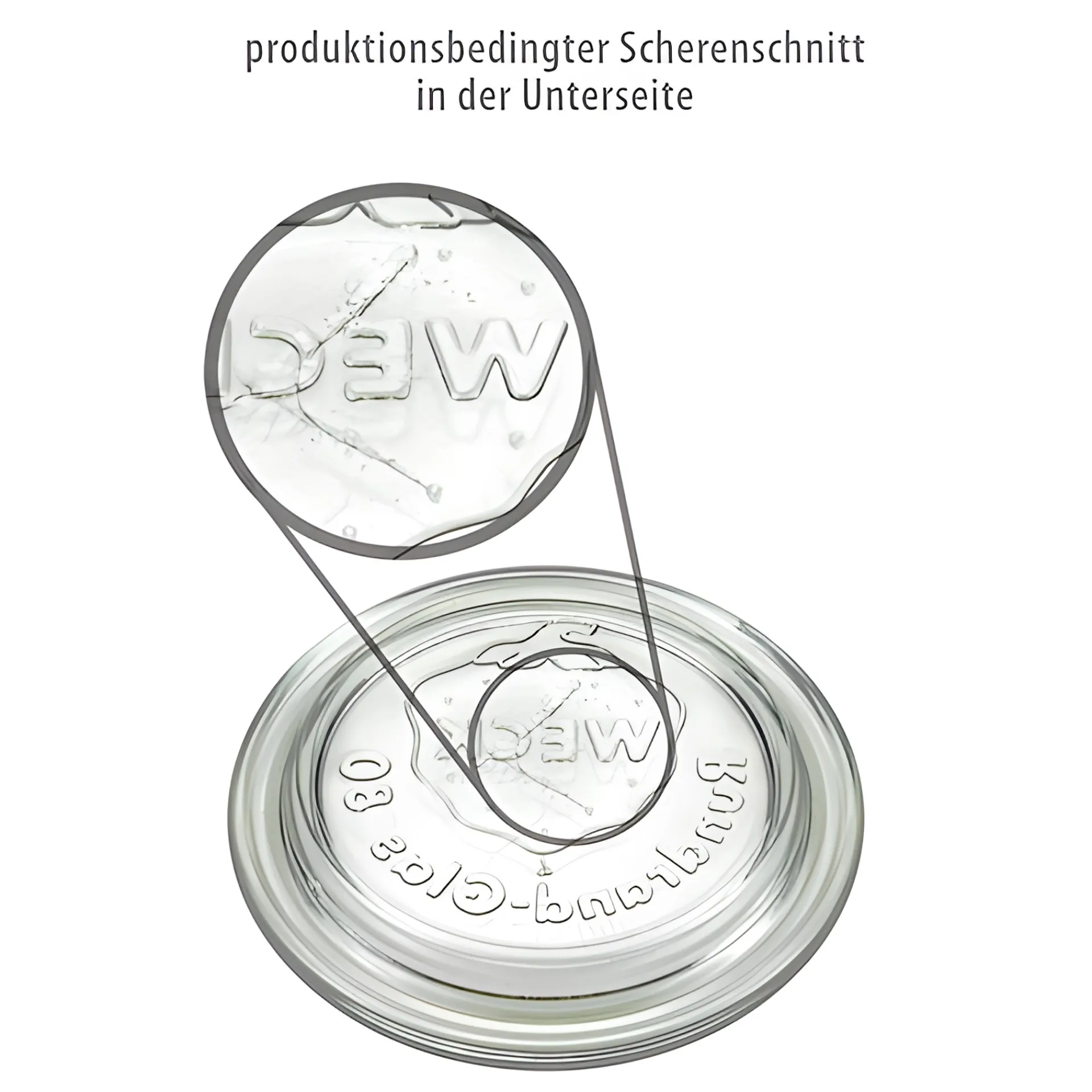 Fermentiergläser & Zubehör|Frischhaltedeckel|WECK-Glasdeckel 80 mm