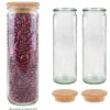 Aufbewahren|Weck-Sets|WECK-Zylinderglas  600 ml mit Pilzkorken, 3er Set