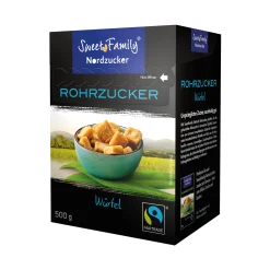 Sweet Family Pektin Und Gelierzucker|Würfel-Rohrzucker Fairtrade braun, 500 g